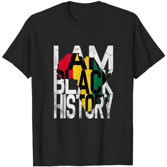 Discover I Am Black History Month African American Pride T Shirt T-Shirt