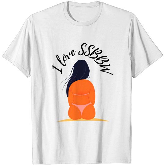 Discover I Love SSBBW  T-Shirt
