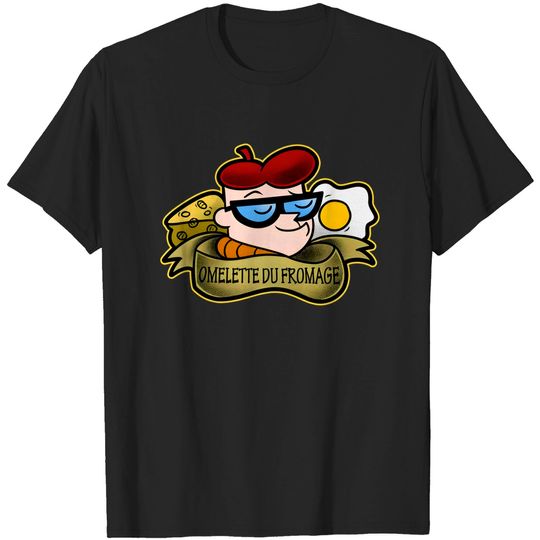 Discover Omelette du Fromage - Dexters Laboratory - T-Shirt