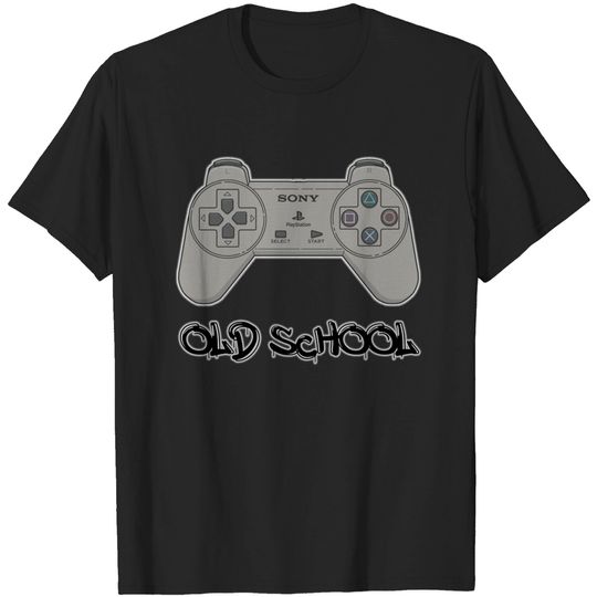 Discover Playstation Old School Design - Playstation 1 - T-Shirt