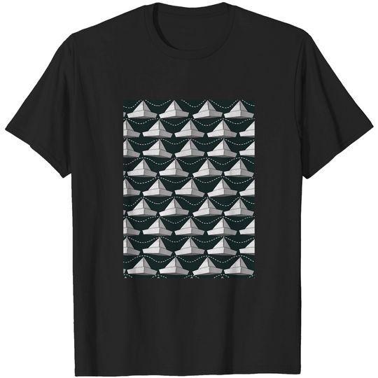 Discover Paper Hats Pattern - Paper Hat - T-Shirt