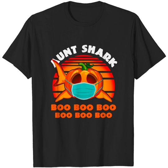 Discover Shark Halloween Boo Boo Boo T-Shirt