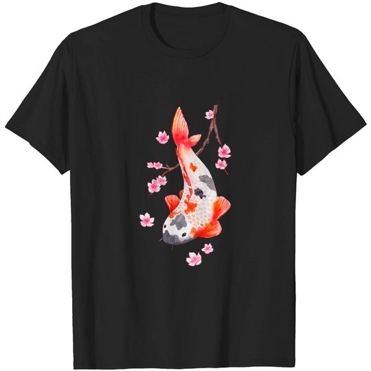Discover JAPANESE KOI FISH FOR JAPANESE ART LOVER - Koi Fish - T-Shirt