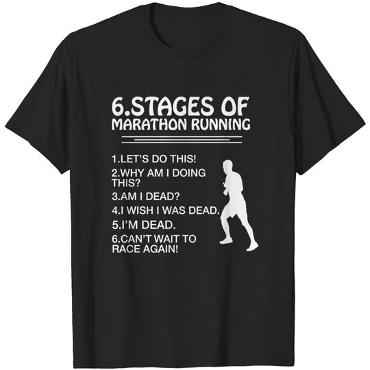 Discover Marathon Funny - Marathon - T-Shirt