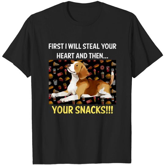 Discover Steal Heart Beagle 07 - Beagle - T-Shirt