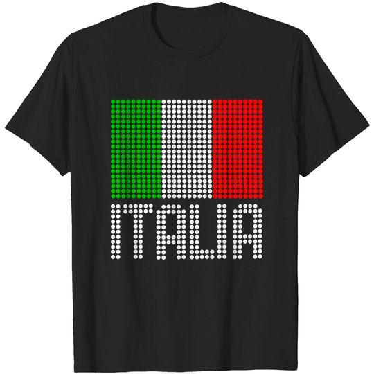 Discover Italian Flag Italy T Shirt