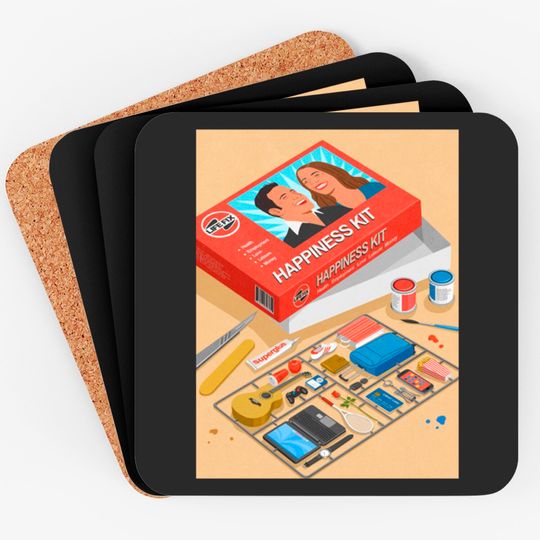 Discover Happiness Kit - Happiness - Coasters