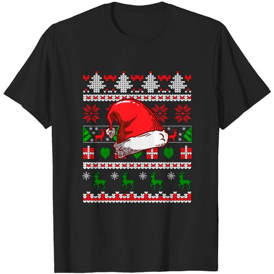 Discover Santa Hat Ugly Christmas, Xmas - Santa Hat - T-Shirt