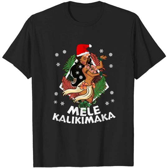 Discover Mele Kalikimaka Hawaii Christmas Xmas - Mele Kalikimaka - T-Shirt