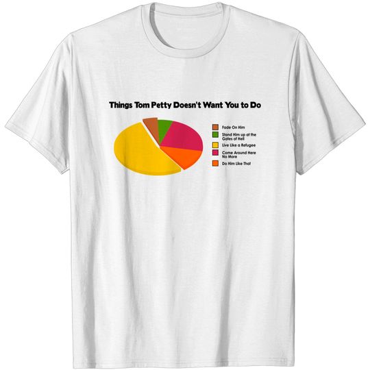 Discover Things Tom Petty doesn’t want you to do - Tom Petty - T-Shirt