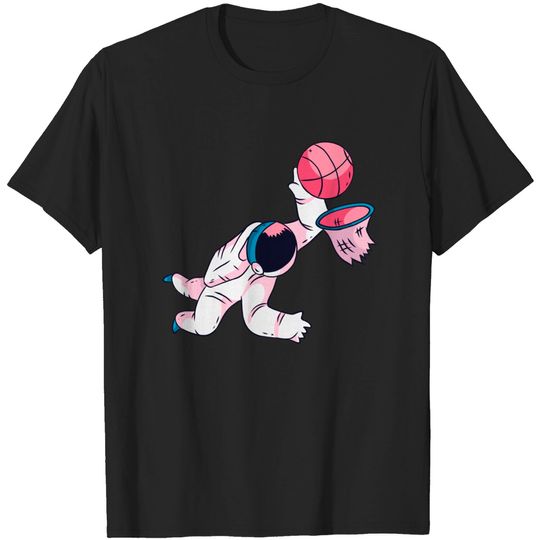 Discover Astronaut Basketball Gift Ideas - Astronaut Basketball - T-Shirt