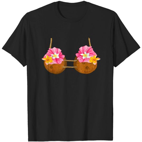 Discover Coconut Summer Coconuts Bra Halloween Summer T-Shirt