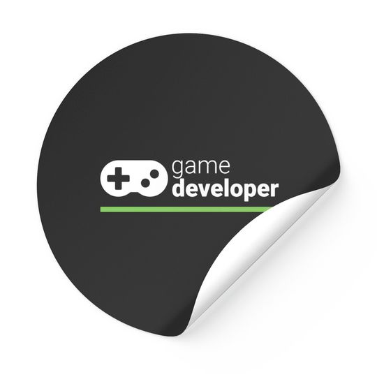Discover Game Developer - Game Developer - Stickers