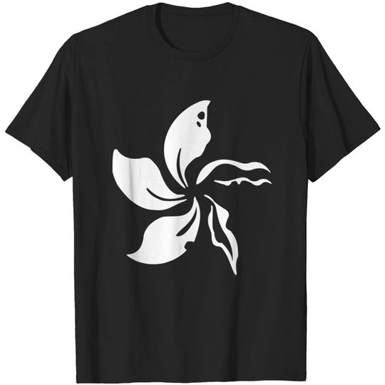 Discover Wilted Bauhinia Flower Flag Hong Kong Protest T Shirt