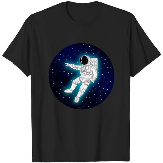 Discover Astronaut Adrift in Space - Astronaut - T-Shirt