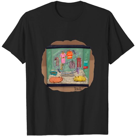 Discover Hamster Wheel Hangers - Funny Hamster Lover Gift - T-Shirt