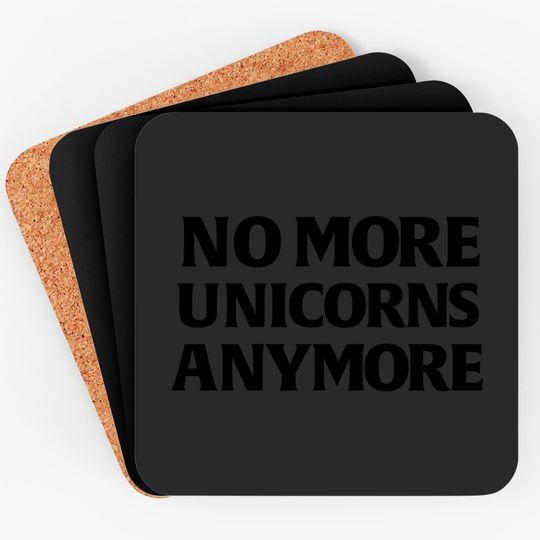 Discover NO MORE UNICORNS ANYMORE Accurate Replica Cosplay - Gorillaz - Coasters
