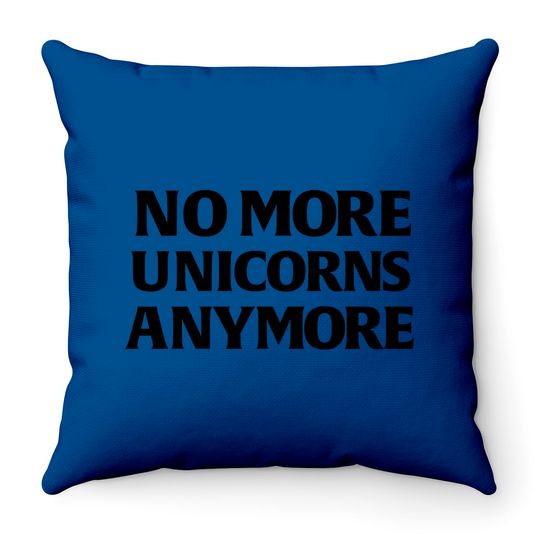 Discover NO MORE UNICORNS ANYMORE Accurate Replica Cosplay - Gorillaz - Throw Pillows
