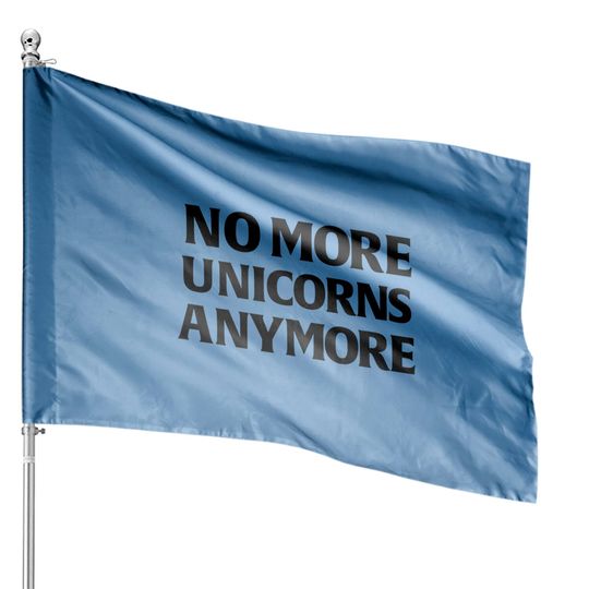 Discover NO MORE UNICORNS ANYMORE Accurate Replica Cosplay - Gorillaz - House Flags