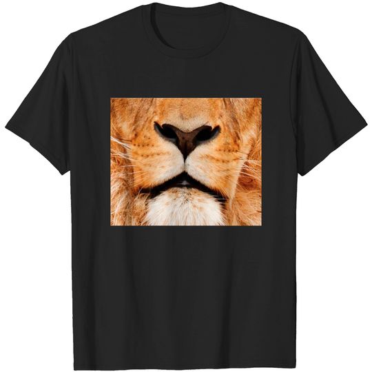 Discover Lion Mouth Funny Mask Gift T-Shirt