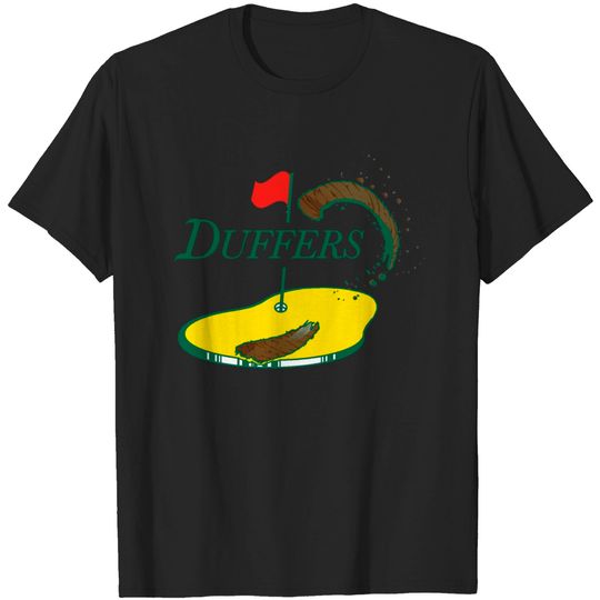 Discover Duffers Funny Golf Fan Graphic Design - Golf - T-Shirt