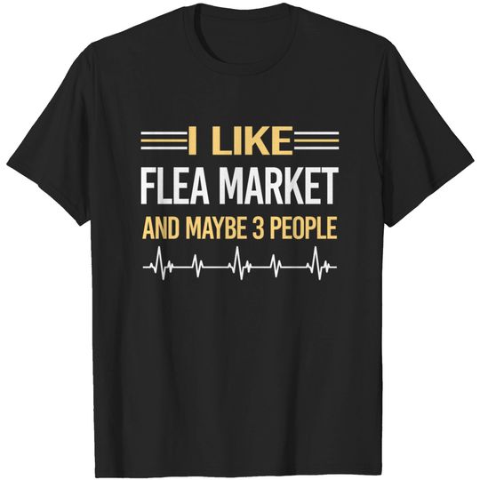 Discover 3 People Flea Market - Flea Market - T-Shirt