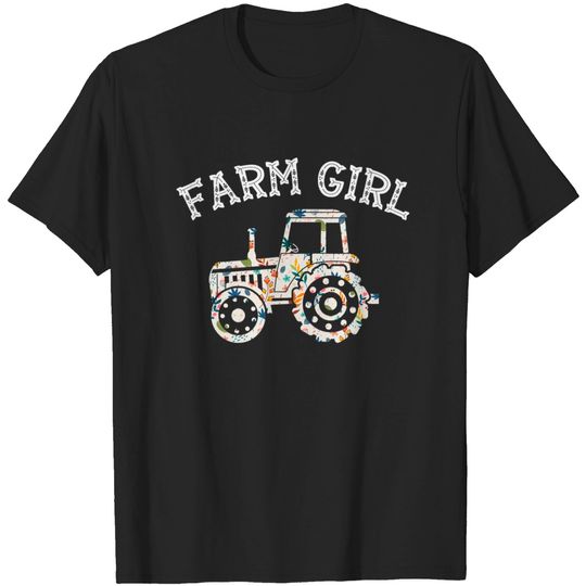 Discover Sweet Tractors Lover Farm Girl Farmer Family T-shirt