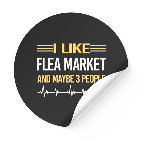 Discover 3 People Flea Market - Flea Market - Stickers