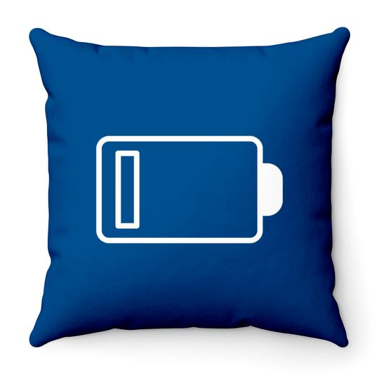 Discover Battery - Battery - Throw Pillows