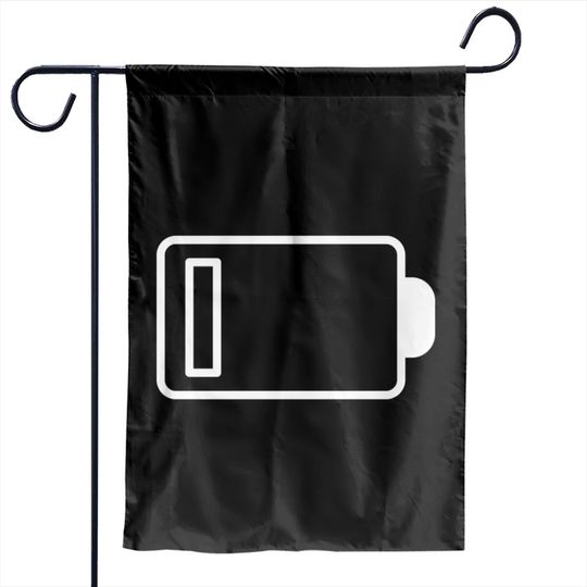 Discover Battery - Battery - Garden Flags