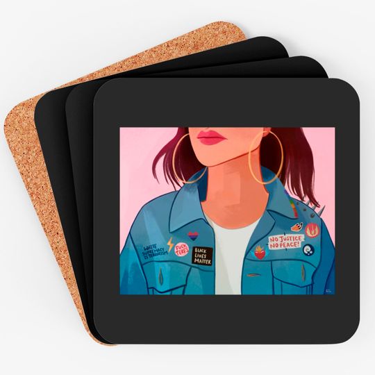 Discover Jean Jacket Patches - Jacket - Coasters