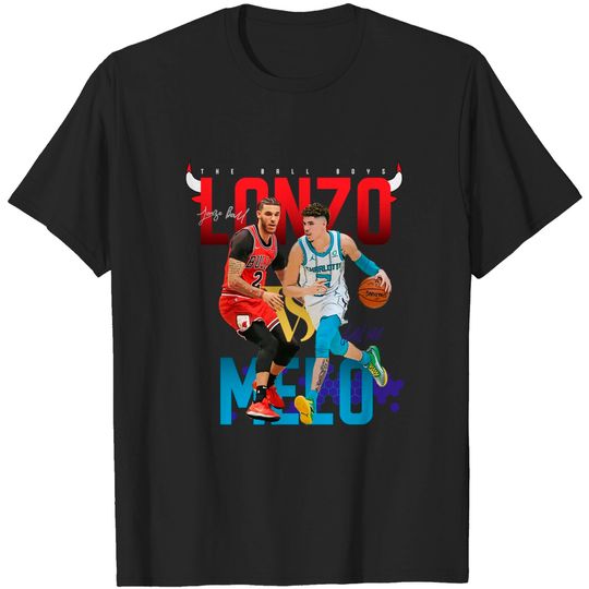 Discover Lonzo vs Melo - Lonzo Ball Lamelo Ball - T-Shirt