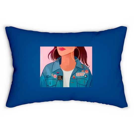 Discover Jean Jacket Patches - Jacket - Lumbar Pillows
