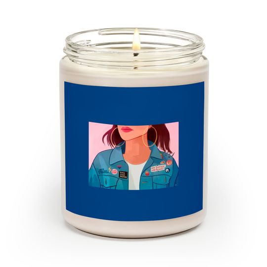 Discover Jean Jacket Patches - Jacket - Scented Candles