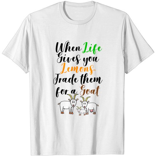 Discover Goat Stuff for Goat Lovers | Farm Animal Meme Pun Funny Goat T-Shirt