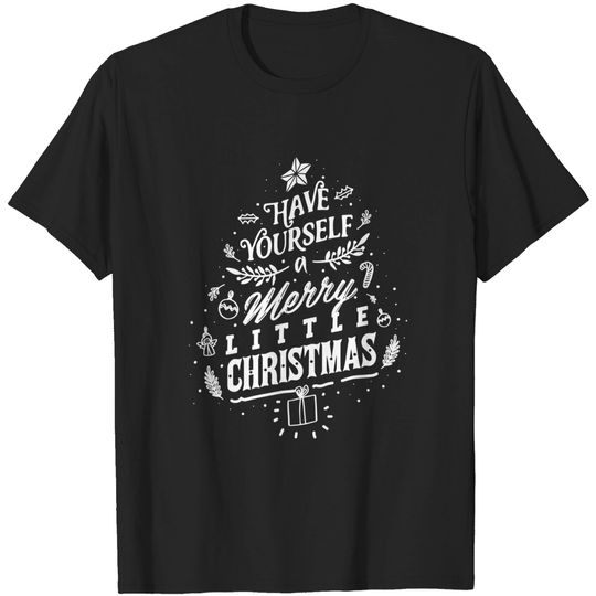 Discover Have Yourself A Merry Little Christmas Gifts Boys Xmas Tree T-Shirt