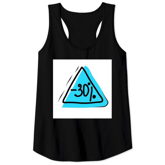 Discover Discount 30%. Promotion, bonus, business, gift, price - Discount - Tank Tops