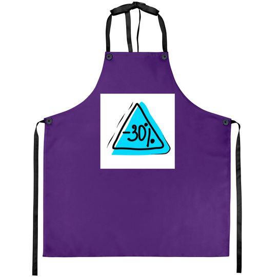 Discover Discount 30%. Promotion, bonus, business, gift, price - Discount - Aprons