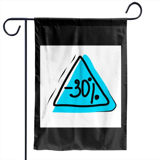 Discover Discount 30%. Promotion, bonus, business, gift, price - Discount - Garden Flags
