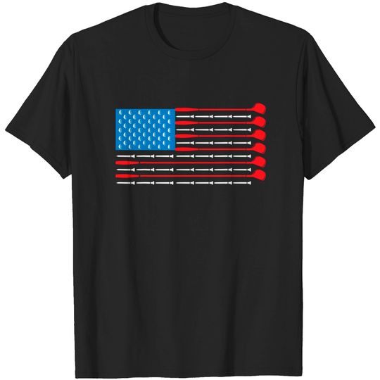 Discover Patriotic Golf T Shirt
