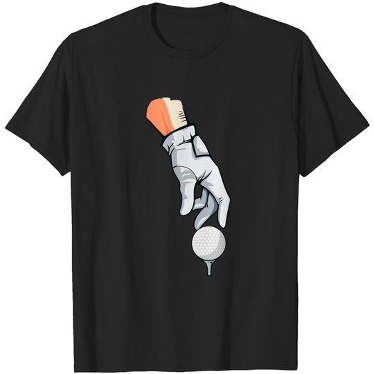 Discover Golf Ball Tee for a Golfer - Golf Ball - T-Shirt