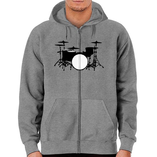 Discover Drum Kit - Drum Kit - Zip Hoodies
