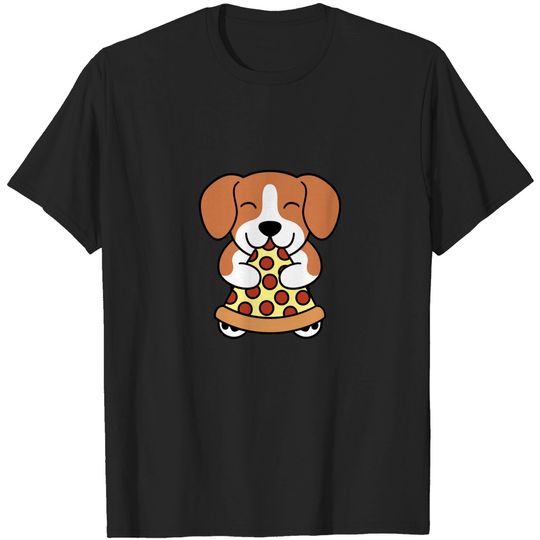 Discover Beagle Pizza - Beagle - T-Shirt