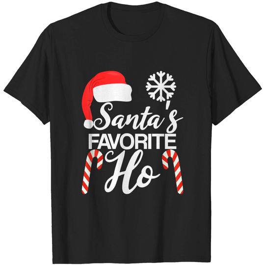 Discover Christmas Claus Family Pajama Santas Favorite Ho T-Shirt
