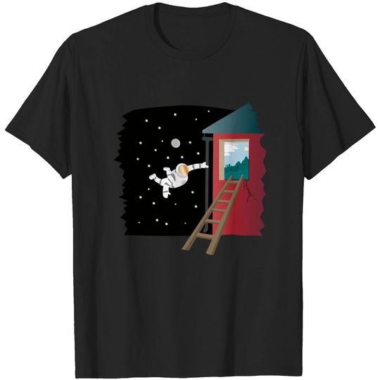 Discover An astronaut in another dimension - Astronaut - T-Shirt
