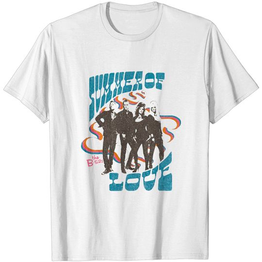 Discover The B-52's Summer of Love Natural T-Shirt