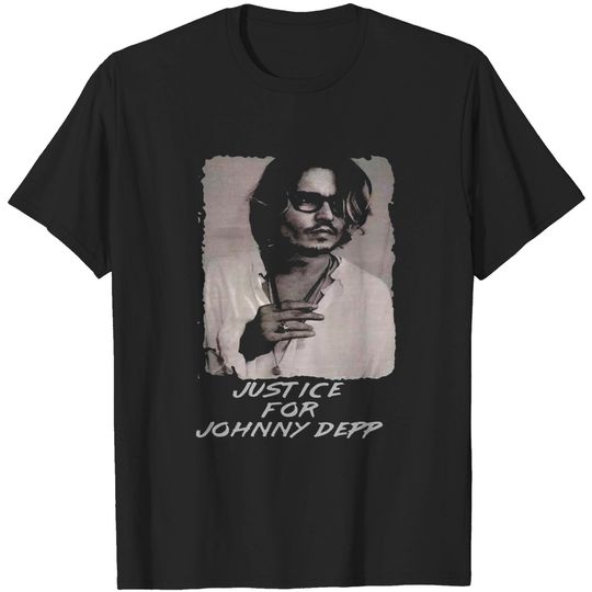 Discover Justice for Johnny Depp T-Shirt