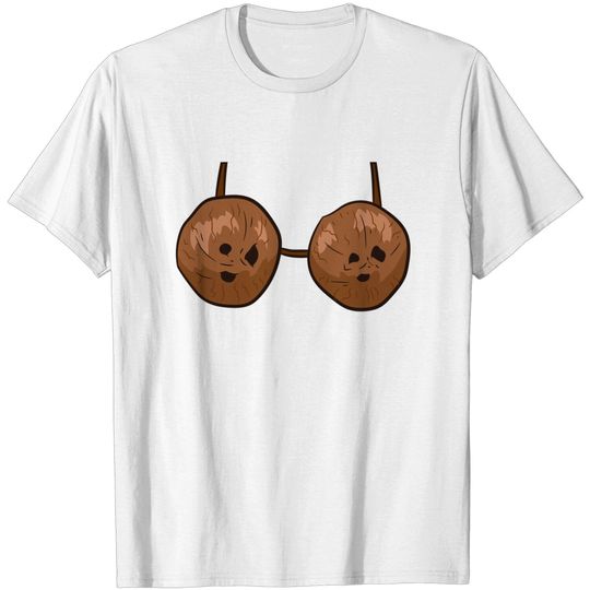 Discover Coconut Summer Coconuts Bra Halloween Costume T-Shirt
