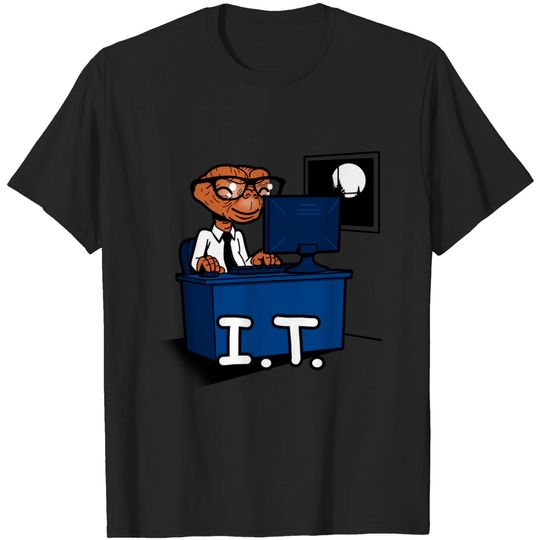 Discover I.T. the information technologist - Funny Designs - T-Shirt
