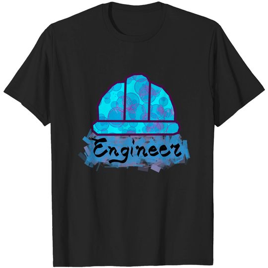 Discover Engineer Colorful Hard Hat - Hat - T-Shirt